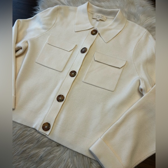 SEZANE ‘Betty’ 100% Merino Wool Cardigan - Picture 7 of 14